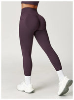 Load image into Gallery viewer, High Waist Contoured Seamless Leggings for Performance
