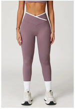 Load image into Gallery viewer, High Waist Sculpt Leggings Breathable Knit Performance Wear
