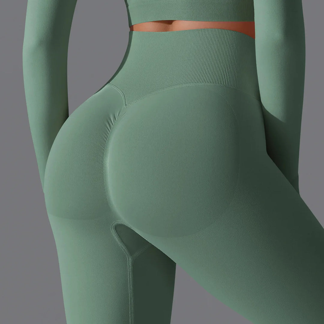 Seamless High Waist Yoga Leggings Performance Comfort