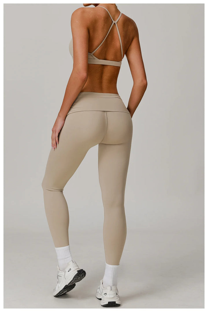 Two Piece Pro Leggings UltraSoft Performance High Waist