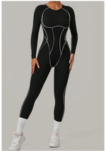 Load image into Gallery viewer, Premium Knit Tracksuit Jumpsuit With Light Weight Nylon
