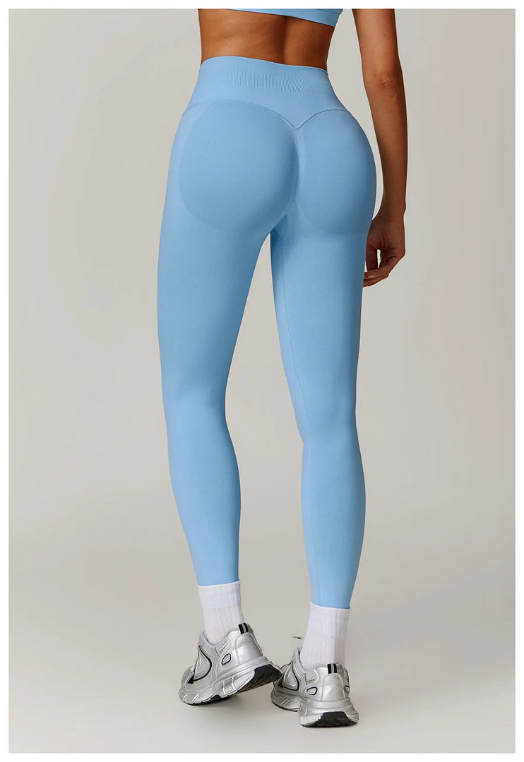 Seamless High Waist Breathable Yoga Leggings Performance