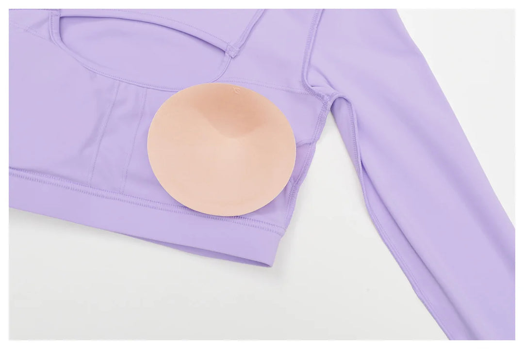 Sculpted Performance Long Sleeve Yoga Top Breathable
