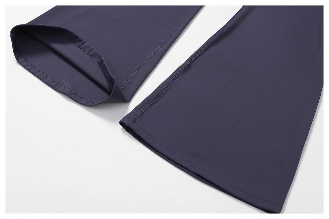 Seamless Flared Bell Bottoms Yoga Leggings High Waist