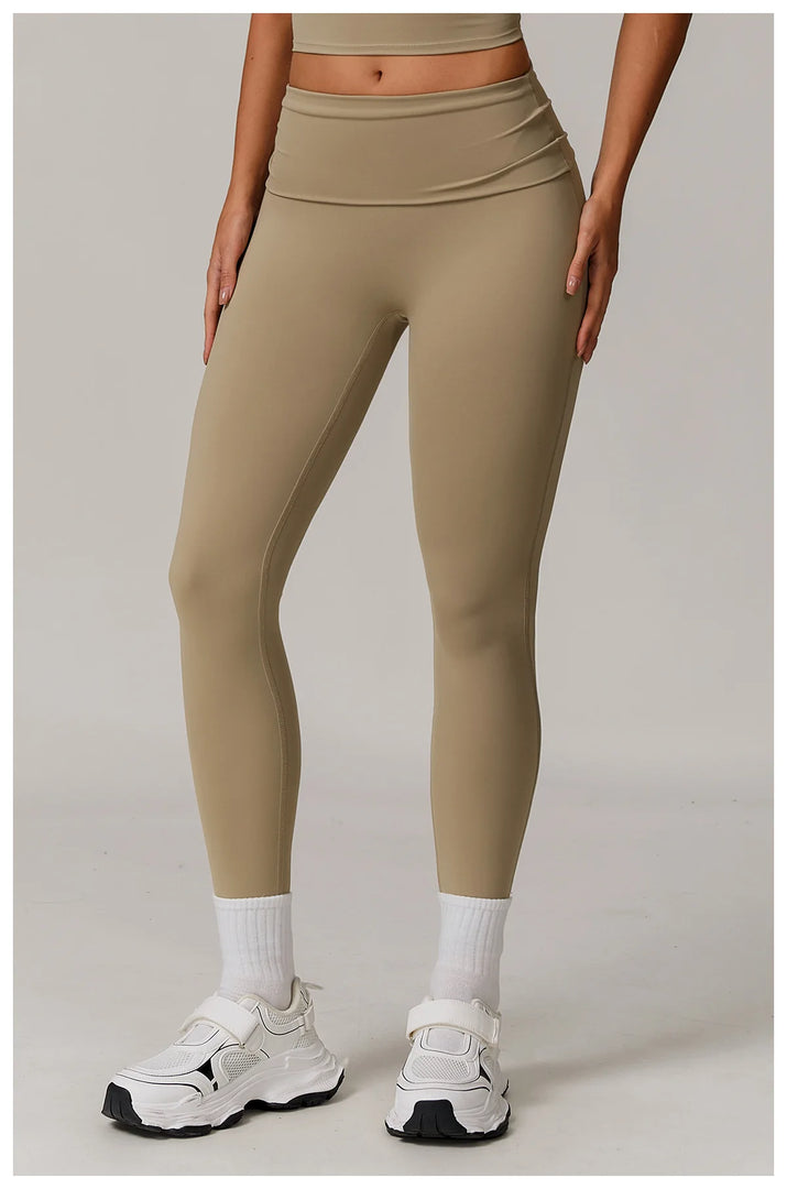 High Waist Contour Performance Leggings With Support