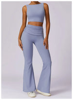 Load image into Gallery viewer, Luxurious Yoga Bra Leggings Seamless Contoured Multistretch
