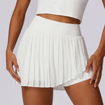 Load image into Gallery viewer, Pocketed High Waist Tennis Skirt Performance Wear Nylon
