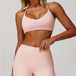 Load image into Gallery viewer, Contoured High Impact Sculpted Premium Sports Bra Seamless
