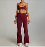 Load image into Gallery viewer, Luxurious Contoured Yoga Set Quick Drying Performance
