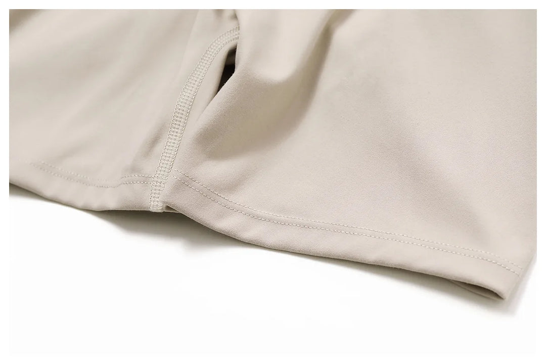 Luxurious Breathable High Waist Contour Yoga Shorts Nylon