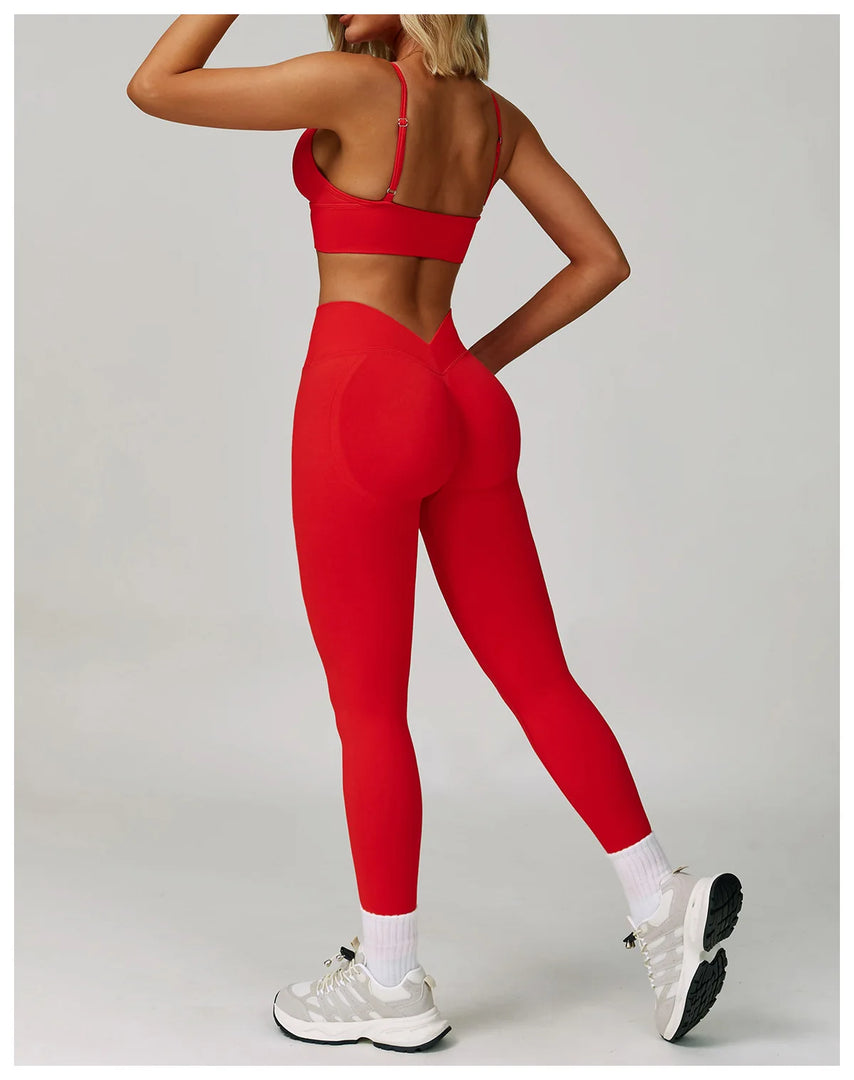 Breathable Scrunch High-Waist Yoga Leggings Seamless