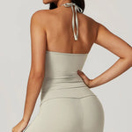 Load image into Gallery viewer, Ultra Light Weight Hanging Neck Sports Bra Breathable
