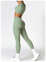 Load image into Gallery viewer, Seamless High Waist Contour Leggings For Performance

