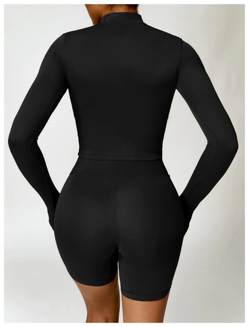 Premium Contour Tracksuit Jacket With Zipper Performance