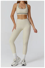Load image into Gallery viewer, Contour Performance High Waist Athleisure Set Seamless
