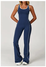 Load image into Gallery viewer, Sculpted Seamless Performance Jumpsuit With Front Zip
