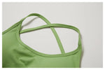Load image into Gallery viewer, Breathable Cross Strap Contour Seamless Performance Bra
