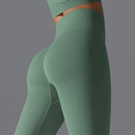 Load image into Gallery viewer, Seamless High Waist Yoga Leggings Performance Comfort
