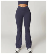 Load image into Gallery viewer, Seamless Flared Bell Bottoms Yoga Leggings High Waist
