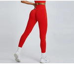 Load image into Gallery viewer, Seamless High Waist Leggings Moisture Wicking Contour
