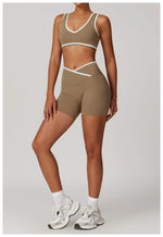 Load image into Gallery viewer, 2 Piece Sculpted Contour High Waist Set Performance Fabric
