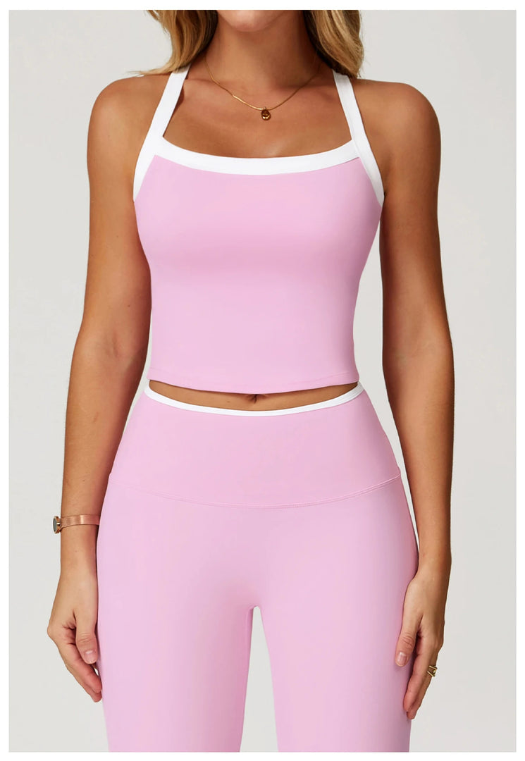 Seamless Breathable Cross Back Yoga Bra Shock Proof