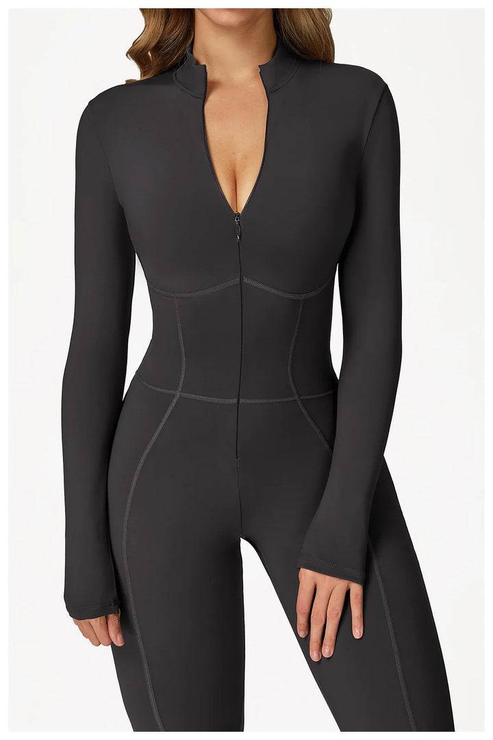 Premium Seamless Sculpted One Piece Yoga Tracksuit
