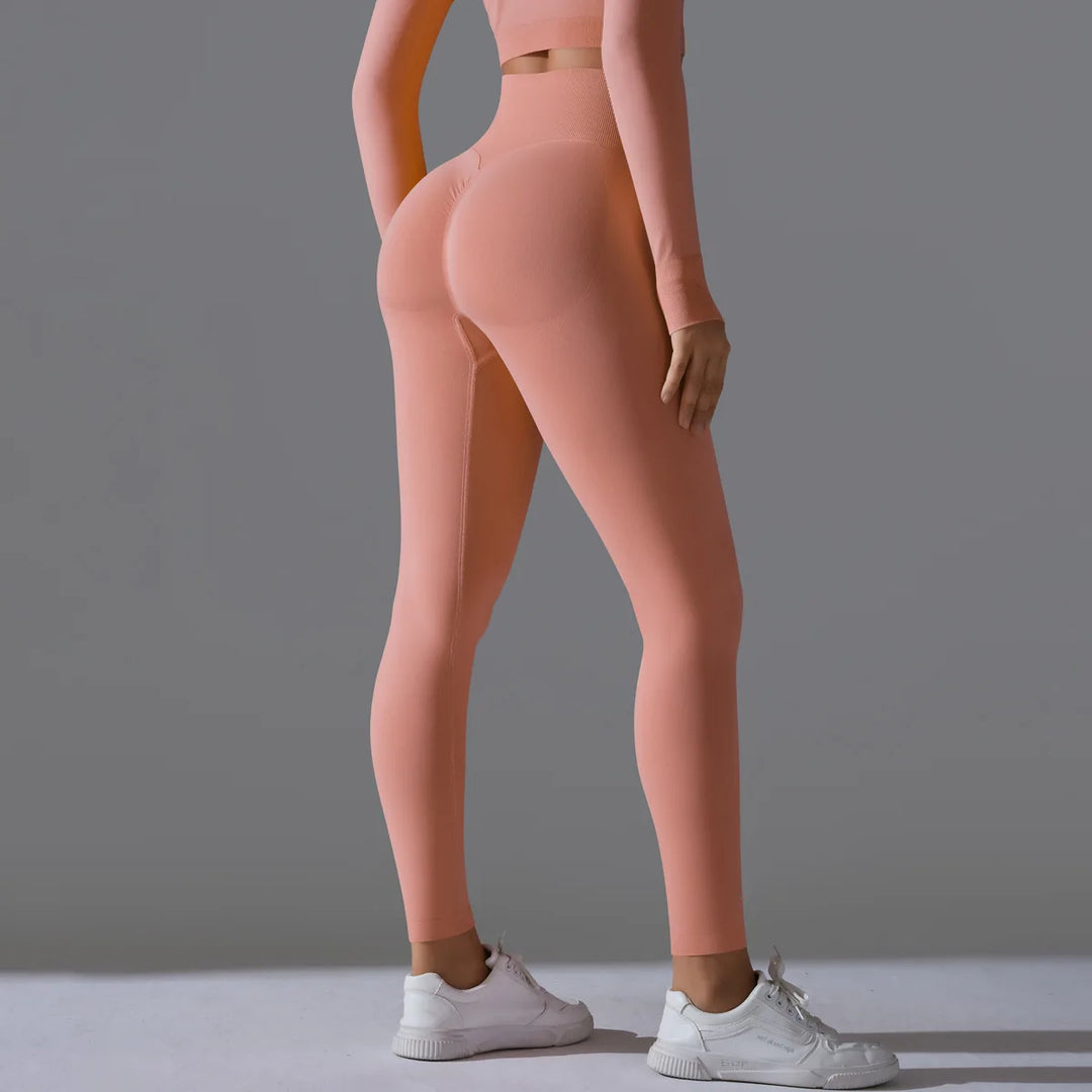 Seamless High Waist Yoga Leggings Performance Comfort