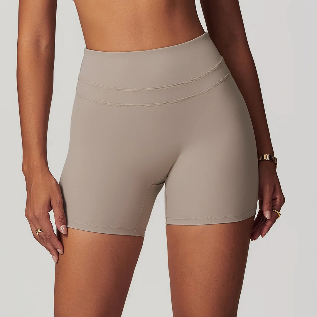 Luxurious Breathable High Waist Yoga Shorts For Running
