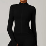 Load image into Gallery viewer, Premium Breathable Long Sleeve Performance Gym Top Nylon
