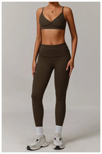 Load image into Gallery viewer, High Waist Contour Performance Leggings With Support
