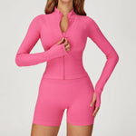 Load image into Gallery viewer, Seamless Contour Two Piece Yoga Set for Performance
