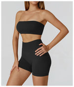 Load image into Gallery viewer, Seamless Contour Yoga Bra Open Back For Athleisure Wear
