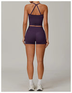 Load image into Gallery viewer, Running High Waist Contoured Scrunching Shorts Nylon
