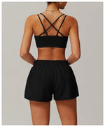 Load image into Gallery viewer, Premium Contoured Seamless Cross Back Performance Bra Pad
