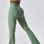 Load image into Gallery viewer, Contour High Waist Flare Leggings With Performance Wear
