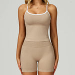 Load image into Gallery viewer, Seamless Contour Two Piece Yoga Set Luxe Performance Wear

