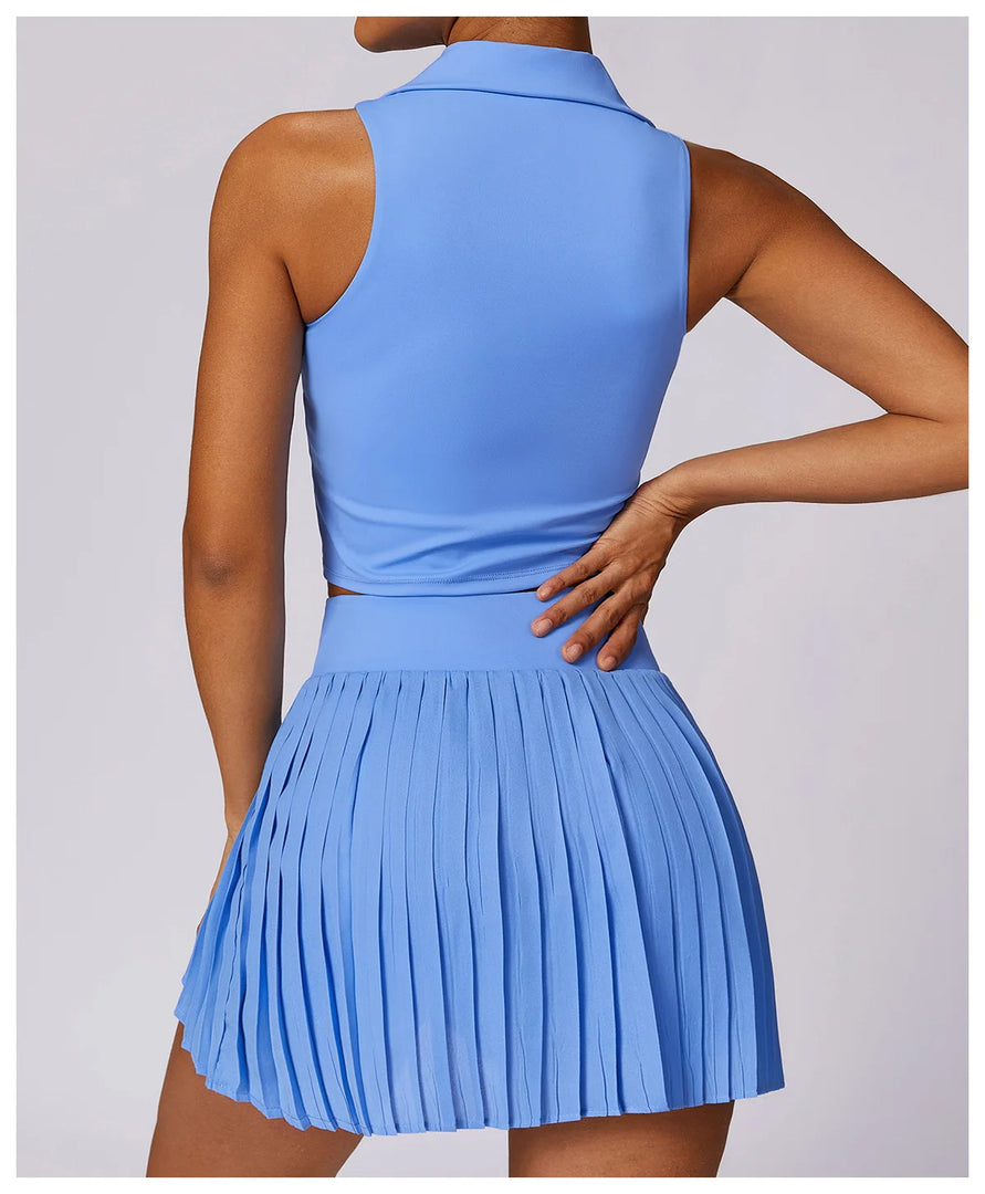 Luxurious Contoured Two Piece Performance Yoga Set Nylon