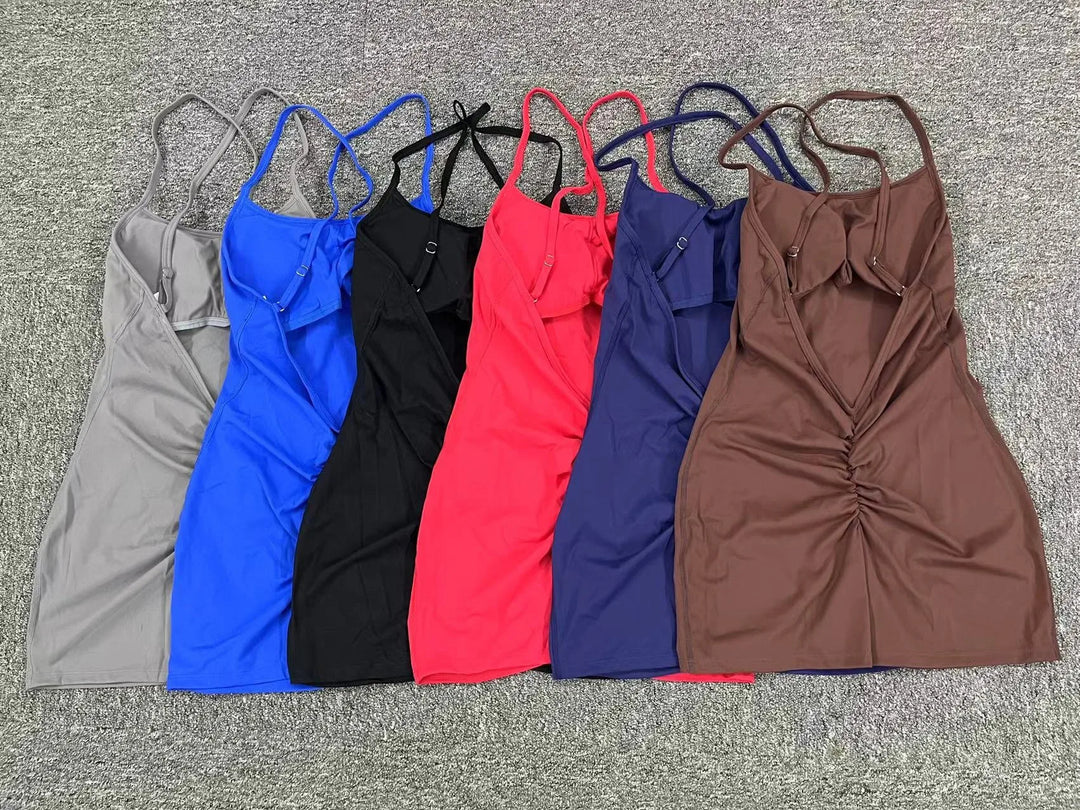 Seamless Backless Studio Lux Jumpsuit Set All Season Comfort