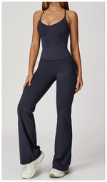 Load image into Gallery viewer, Two Piece Contoured Seamless Performance Athletic Set Nylon
