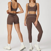 2 Piece Ultra Contour Seamless Yoga Set Performance Weave