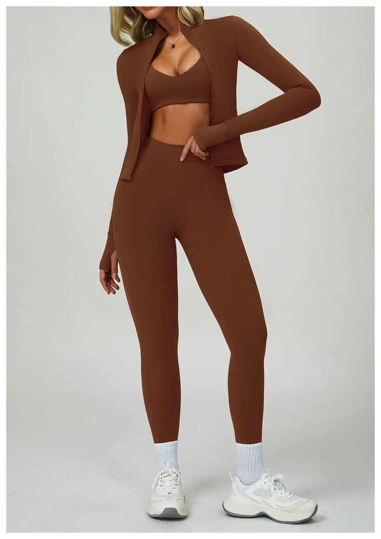 Lux Contoured Seamless Yoga Set