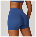 Load image into Gallery viewer, High Waist Yoga Shorts Contour Moisture Wicking Breathable
