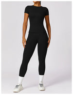 Load image into Gallery viewer, Contour Yoga Crop Top Seamless Performance Wear Edition
