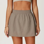 Load image into Gallery viewer, High Waist Contoured Breathable Yoga Short Skirt

