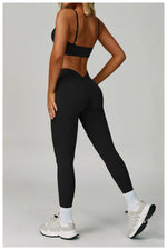 Load image into Gallery viewer, Two Piece Contour Seamless Performance Yoga Ensemble
