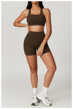 Load image into Gallery viewer, Two Piece Contour Tracksuit With Luxurious Leggings
