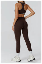 Load image into Gallery viewer, Contour Performance High Waist Athleisure Set Seamless

