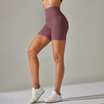 Load image into Gallery viewer, Luxurious High Waist Breathable Yoga Shorts Contour
