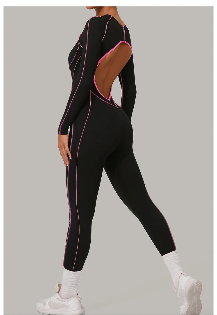 Premium Knit Tracksuit Jumpsuit With Light Weight Nylon